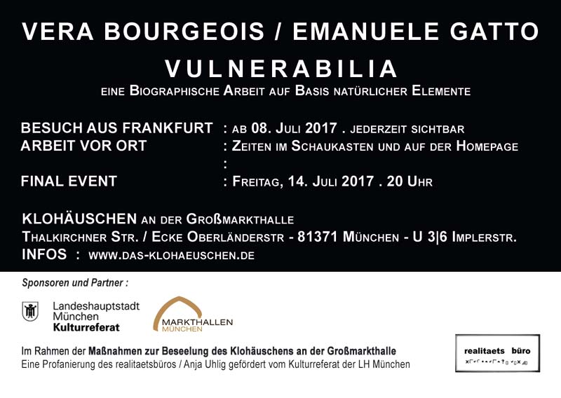 Das KloHäuschen  Vera Bourgeois & Emanuele Gatto